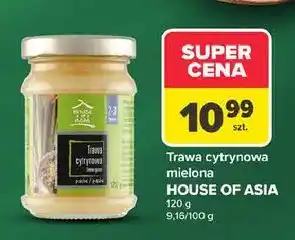 Trawa cytrynowa mielona House Of Asia