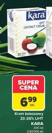 Carrefour Krem kokosowy uht Kara oferta