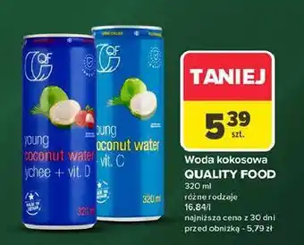 Woda kokosowa Qf