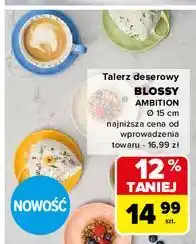 Carrefour Talerz deserowy blossy 15 cm Ambition oferta