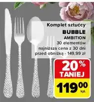 Carrefour Sztućce bubble Ambition oferta