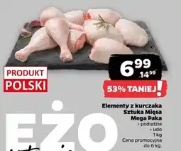 Netto Elementy z kurczaka sztuka mięsa mega paka oferta