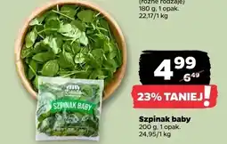 Netto Szpinak baby oferta