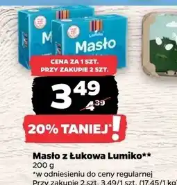 Netto Masło z Łukowa Lumiko oferta