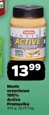 Netto Masło orzechowe 100% Active Promavika oferta