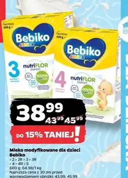 Netto Mleko modyfikowane dla dzieci 2 2R 3 3R Junior+ oferta