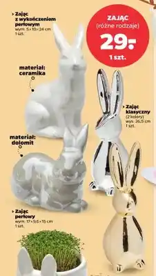Netto Zając z wykończeniem futrzanym oferta