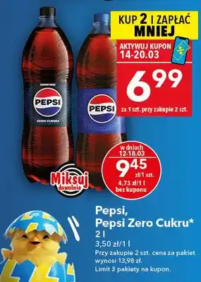 Pepsi, Pepsi Zero Cukru