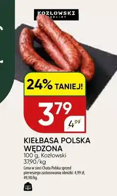 Chata Polska Kiełbasa polska wędzona oferta