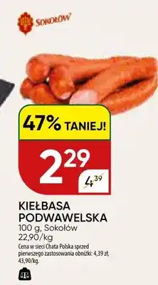Chata Polska Kiełbasa podwawelska oferta