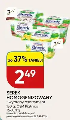 Chata Polska Serek homogenizowany wybrany asortyment oferta