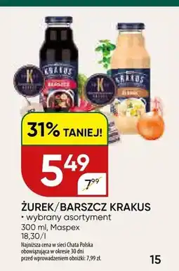 Chata Polska Żurek/barszcz oferta