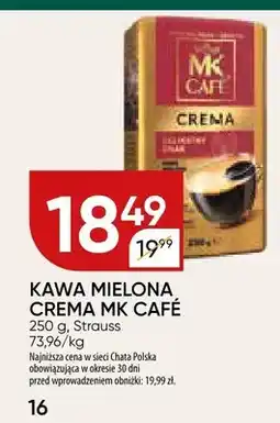 Chata Polska Kawa mielona Crema oferta