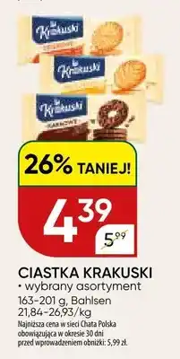 Chata Polska Ciastka Krakuski wybrany asortyment oferta