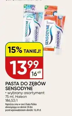 Chata Polska Pasta do zębów Sensodyne wybrany asortyment oferta