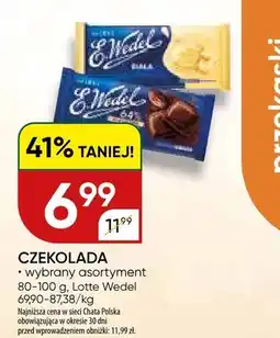 Chata Polska Czekolada wybrany asortyment oferta