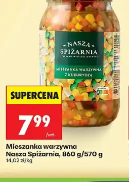 Biedronka Mieszanka warzywna Nasza Spiżarnia oferta