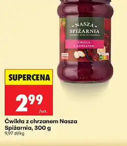 Biedronka Cwikła z chrzanem Nasza Spiżarnia oferta