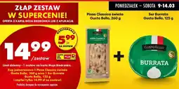 Biedronka Ser burrata + Pinsa Classica świeża 260 g oferta