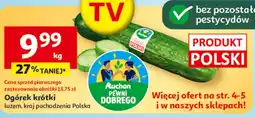 Auchan Ogórek krótki luzem, kraj pochodzenia Polska oferta