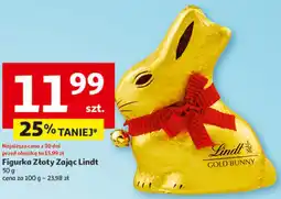 Auchan Figurka Złoty Zając Lindt oferta