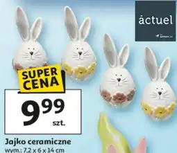 Auchan Jajko ceramiczne wym.: 7,2 x 6 x 14 cm oferta