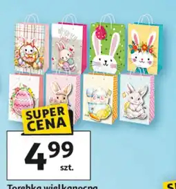 Auchan Torebka wielkanocna wym.: 22,5 x 33,5 x 10 cm oferta