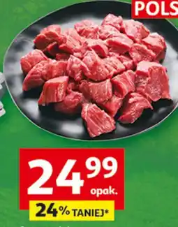 Auchan Mięso na gulasz wołowe ekstra oferta