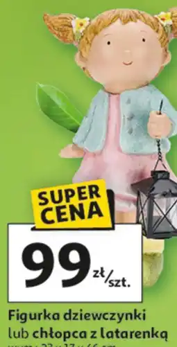 Auchan Figurka dziewczynki lub chłopca z latarenką oferta