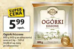 Auchan Ogórki kiszone oferta