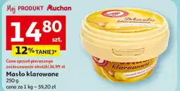 Auchan Masło klarowane oferta