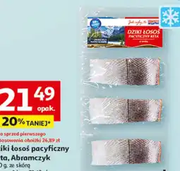 Auchan Dziki łosoś pacyficzny keta, Abramczyk 300 g, ze skórą oferta