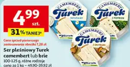 Auchan Ser pleśniowy Turek camembert lub brie oferta