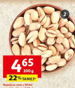 Auchan Pistacje solone drobne oferta