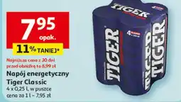 Auchan Napój energetyczny Tiger Classic oferta