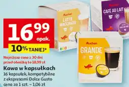 Auchan Kawa w kapsułkach oferta