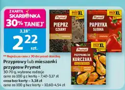 Auchan Przyprawy lub mieszanki przypraw Prymat oferta