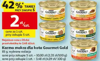 Karma mokra dla kota Gourmet Gold