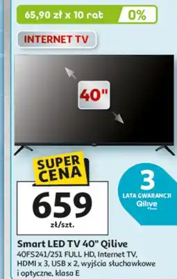 Auchan Smart LED TV 40 Qilive 40FS241/251 FULL HD oferta
