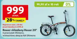 Auchan Rower składany Husar 20 oferta