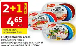 Auchan Filety z makreli Graal oferta