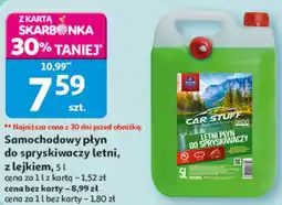 Auchan Samochodowy płyn do spryskiwaczy letni, z lejkiem oferta