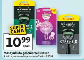 Auchan Maszynki do golenia Wilkinson oferta