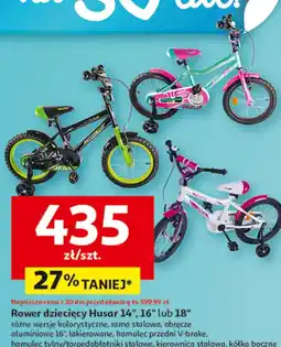 Auchan Rower dziecięcy Husar 14, 16 lub 18 oferta