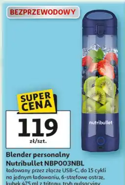 Auchan Blender personalny Nutribullet NBP003NBL oferta