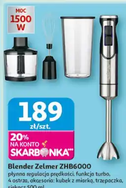 Auchan Blender Zelmer ZHB6000 oferta