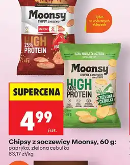 Biedronka Chipsy z soczewicy Moonsy oferta