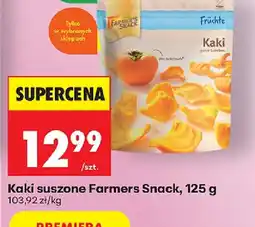 Biedronka Kaki suszone Farmers Snack oferta
