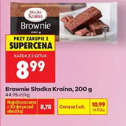 Biedronka Słodka Kraina Brownie oferta
