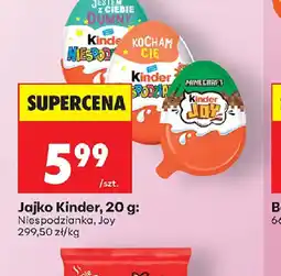 Biedronka Jajko Kinder oferta